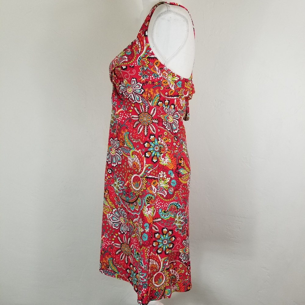 Athleta Salina Paisley Swimsuit dress floral S - Picture 8 of 8